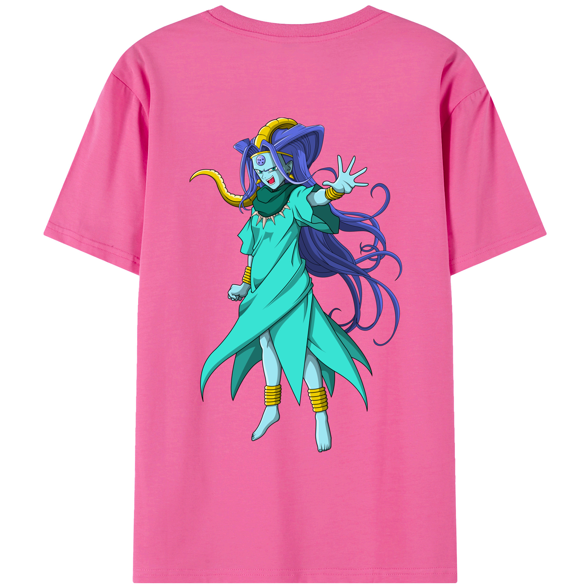 （画像用） ドラゴンボール DRAGON BALL レディース半袖Tシャツ(バックプリント)